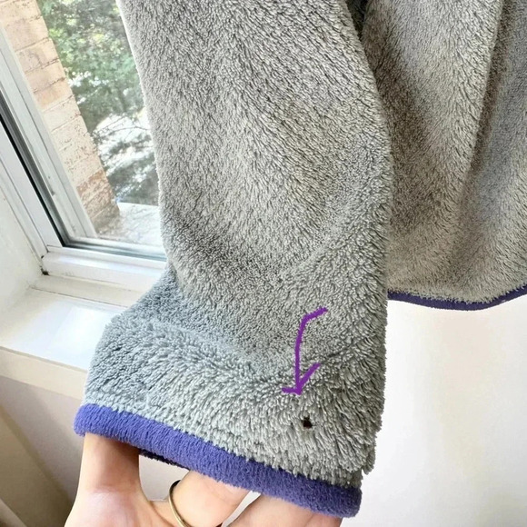 Patagonia Re-Tool Snap-T Fleece Pullover Jacket in Grey Purple - Picture 5 of 8